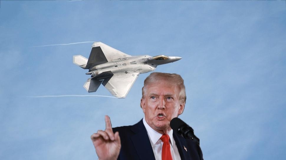 ABD'den İsrail'e manidar yığınak! F-22'ler hava üslerinde