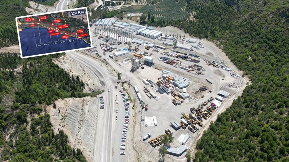 Bölgeye nefes aldıracak! 2,5 saatlik yol 36 dakikaya iniyor
