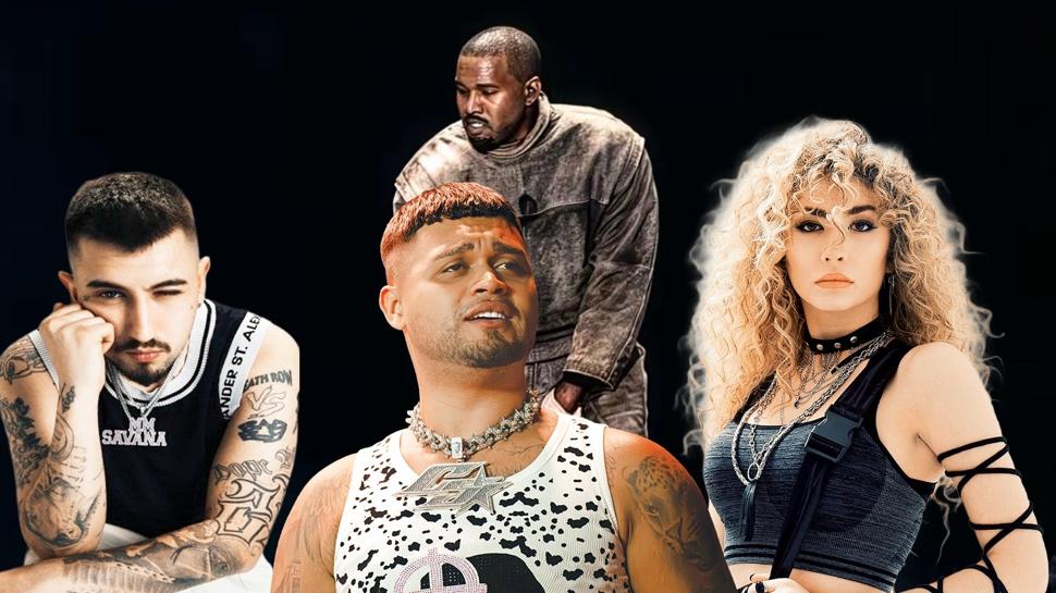 Kanye'nin sahnesindeler