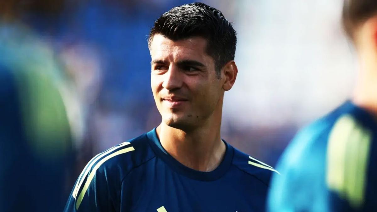 galatasaray transfer Alvaro Morata foto�raflar� resimleri