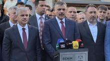 Bakan �ift�i, g�venlik g��lerinin bayram�n� kutlad�