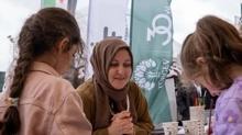 T�RGEV, 8. Etnospor K�lt�r Festivali'ndeki stand�nda ziyaret�ilerini a��rlad�