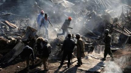 Kenya'da yat�l� okulda trajedi! H�zla yay�lan yang�n 10 can ald�