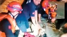 Sulama kanal�nda kahreden son
