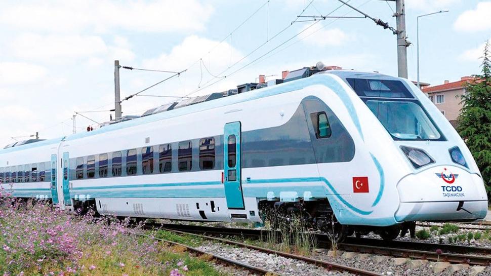 Milli elektrikli h�zl� tren rekor tazeledi