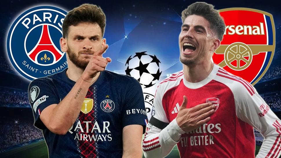 �ampiyonlar Ligi: PSG - Arsenal ma� kadrosu! PSG ile Arsenal ilk 11'leri a��kland� m�?