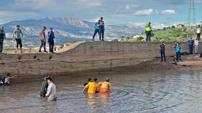 Ad�yaman'da ac� haber: Serinlemek i�in girdikleri g�lette bo�uldular