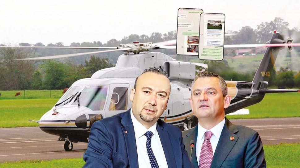 CHP'de yeni skandal! VIP ara�tan sonra VIP helikopter