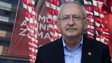 CHP binas�nda ''�imdi ar�nma zaman�'' pankart�... K�l��daro�lu 3 y�l sonra Genel Merkez'de