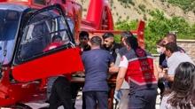 Tunceli'de ay� sald�r�s�nda yaralanan ki�i ambulans helikopterle hastaneye ula�t�r�ld�