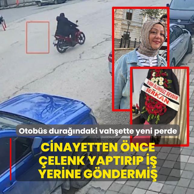 �elenk g�nderdikten bir g�n sonra cinayet! Otob�s dura��ndaki vah�ette yeni perde