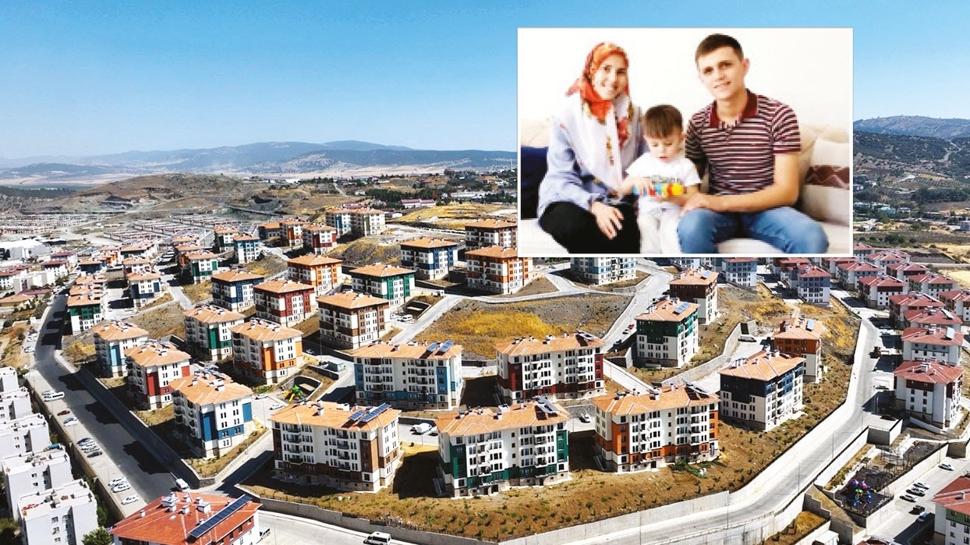 Depremzede ailenin �ifte bayram sevinci