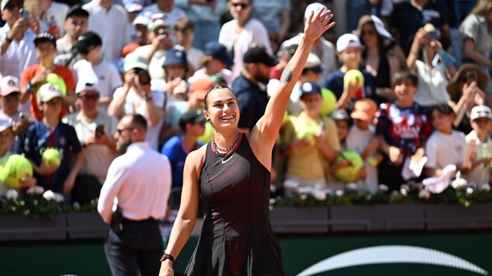 Sabalenka, Fransa Açık'ta dördüncü turda