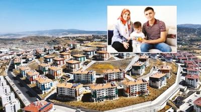 Depremzede ailenin �ifte bayram sevinci