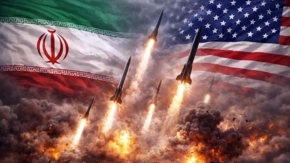 K�rfez'de patlama sesleri y�kseliyor! ABD vurdu, �ran misilleme yapt�