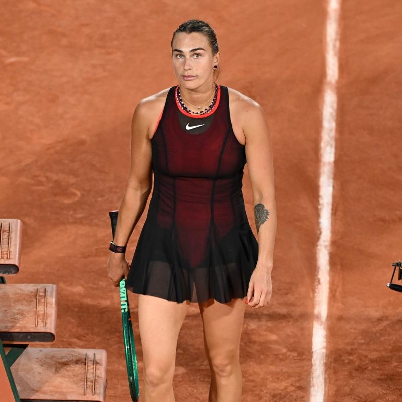 Sabalenka, Fransa A��k'ta �eyrek finale ��kt�