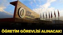 Ordu �niversitesi ��retim G�revlisi alacak!