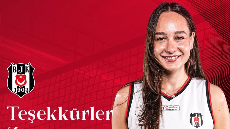 Beşiktaş'ta ayrılık: Zeynep Üzen
