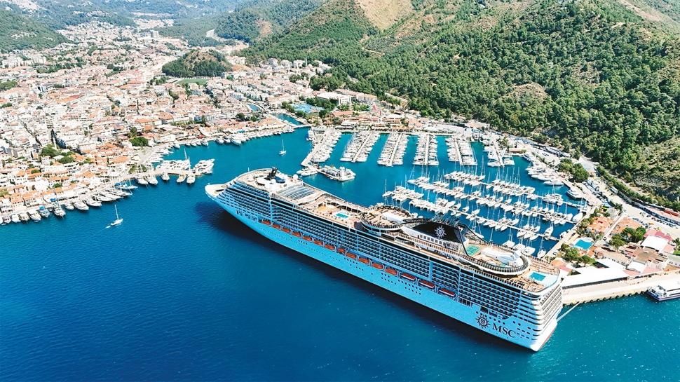 Marmaris kruvaziyerde tarihi rekor peşinde