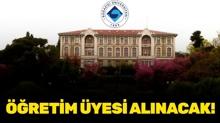 Bo�azi�i �niversitesi ��retim �yesi alacak!