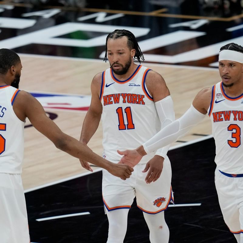 NBA finallerinde New York Knicks, galibiyetle ba�lad�