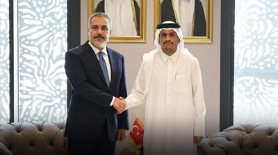 Bakan Fidan'dan Katar'a kritik �ran-ABD telefonu