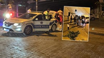Kavgay� ay�rmak isteyen anne �ld�! Cadde ortas�nda pompal� t�fek deh�eti