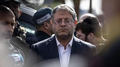 Soyk�r�mc� Ben Gvir, L�bnan'la ate�kesten memnun de�il
