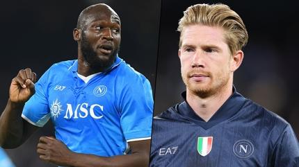 Ba�kan resti �ekti! Romelu Lukaku ve Kevin De Bruyne...