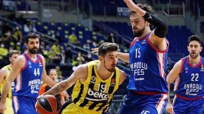 Anadolu Efes- Fenerbah�e Beko ma�� saat ka�ta ve hangi kanalda? Basketbol S�per Ligi�