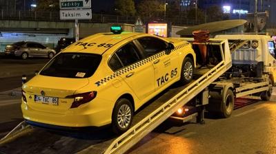 �stanbul'da taksiciye sald�r�! Yol kenar�nda kalp krizi ge�irdi
