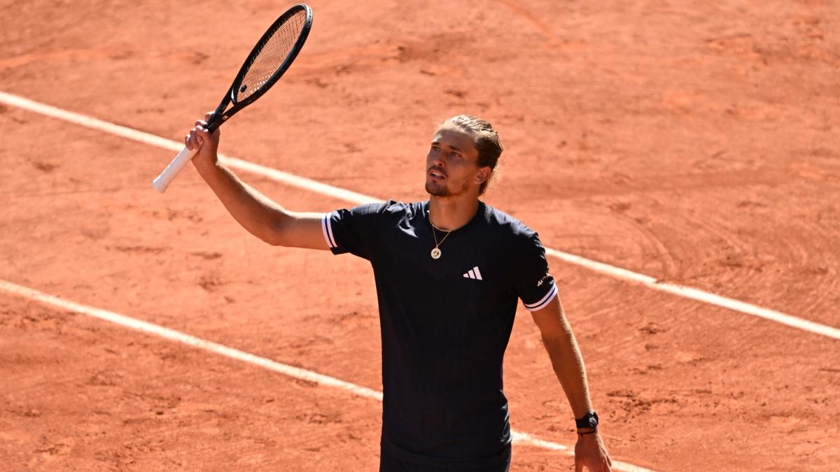 Alexander Zverev tenis fransa a��k foto�raflar� resimleri