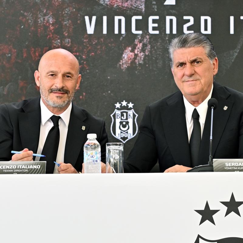Be�ikta�'ta imza t�reni! Vincenzo Italiano d�nemi ba�lad�
