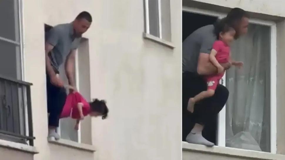 Etimesgut'ta dehşet anları! 3 yaşındaki evladını rehin aldı; vurularak durduruldu
