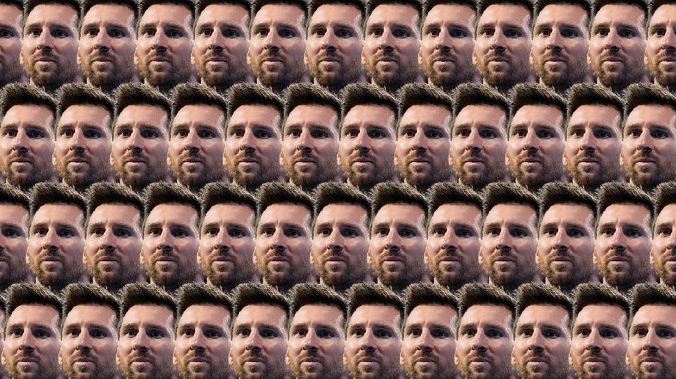 Lionel Messi g�rsellerinin i�indeki Kenan Y�ld�z nerede? 670 ki�iden 17'si buldu