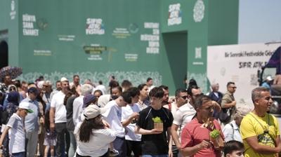 Üçüncü gününde de ziyaretçi akını var! Sıfır Atık Festivali çocukları ve aileleri ağırlıyor