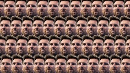 Lionel Messi g�rsellerinin i�indeki Kenan Y�ld�z nerede? 670 ki�iden 17'si buldu