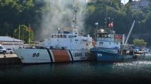 T�rk teknesine kalle� sald�r�: Yaral�lar� kurtaran tekne �nebolu'ya geldi