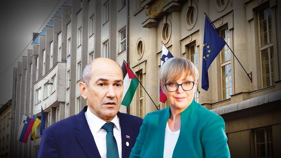 İsrail Slovenya'yı böldü