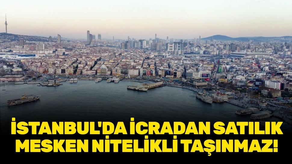 İstanbul Kadıköy'de icradan satılık mesken nitelikli taşınma