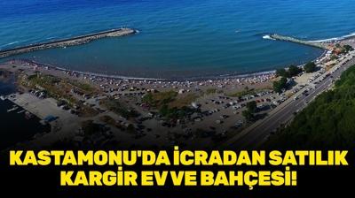 Kastamonu Abana'da icradan sat�l�k �� katl� kargir ev ve bah�esi!