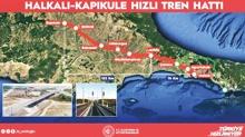 229 km'lik hat 2.5 saat k�salacak! Halkal�-Kap�kule aras� 1.5 saate d��ecek