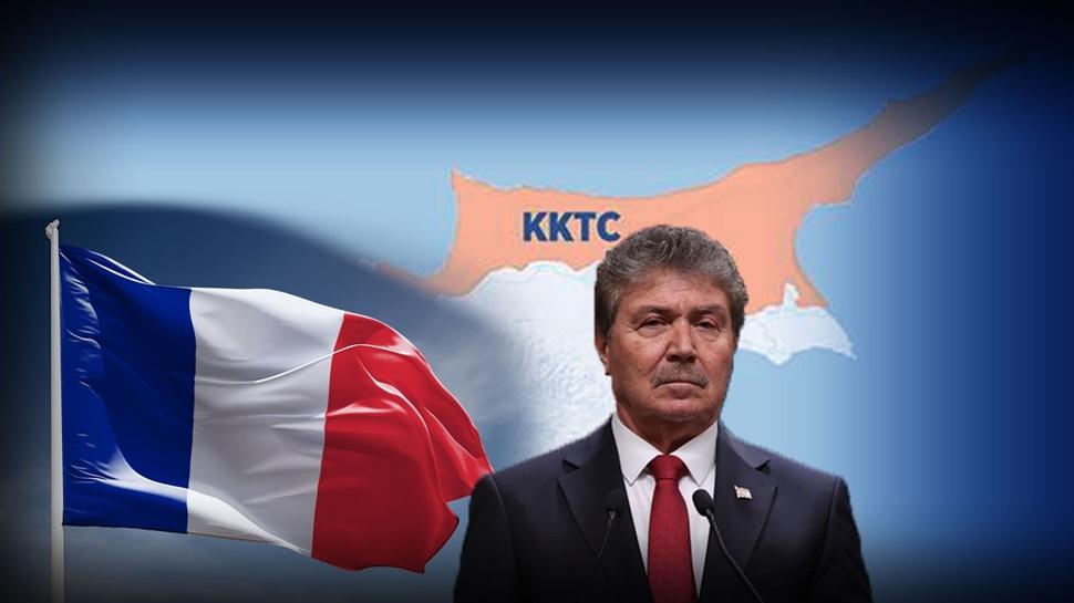 KKTC'den Fransa ve GKRY'ye sert tepki: "Doğu Akdeniz'deki is