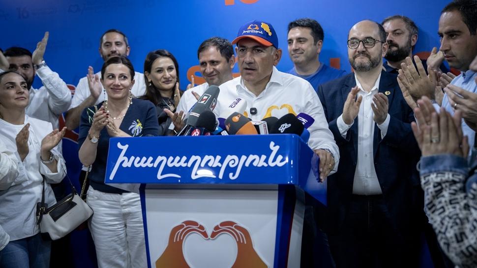 Se�im zaferinin ard�ndan dikkat �eken a��klama! Pa�inyan'dan T�rkiye mesaj�