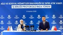 Aile ve Sosyal Hizmetler Bakanl��� ile S�f�r At�k Vakf�ndan i�birli�i protokol�