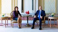 Bakan Fidan, G�rcistan Ba�bakan Yard�mc�s� ve D��i�leri Bakan� Botchorishvili ile �stanbul'da g�r��t�