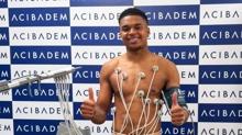 Trabzonspor'un yeni transferi Saviolo sa�l�k kontrollerinden ge�ti