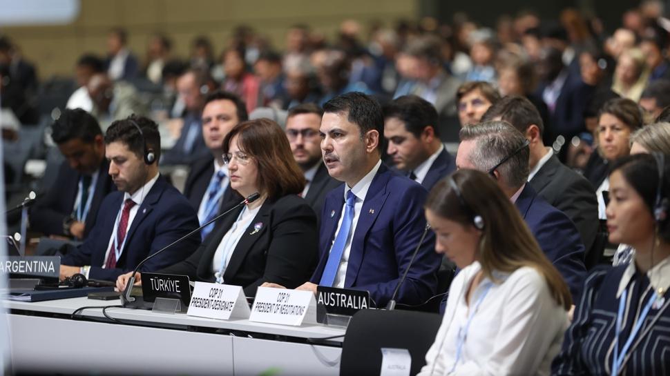 Bakan Kurum Bonn'da COP31 Eylem Gündemi'nin 10 öne