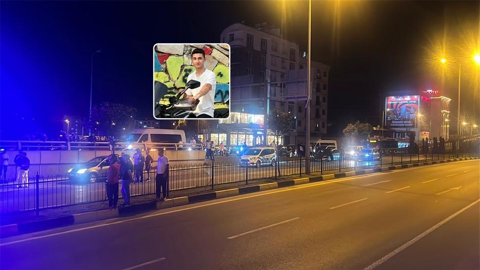 Hatay'da otomobille çarpışan 18 yaşındaki motosiklet sürücüs