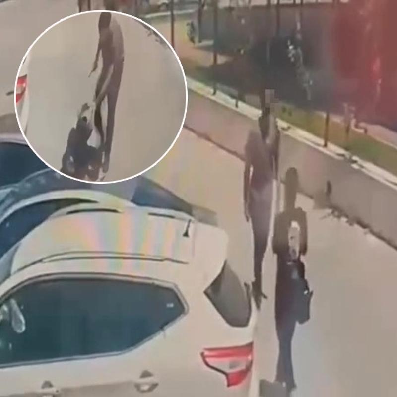 Platonik a�k kabusa d�nd�: Gen� kad�na sokak ortas�nda sald�rd�